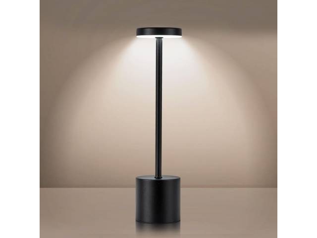 Lámpara de Escritorio Hogar LED Recargable Táctil | 3 Temperaturas de Color Intensidad Regulable