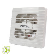 Extractor de Aire para Baño Rotel 6" 20 W Cuadrado