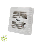 Extractor de Aire para Baño Rotel 4" 12 W Cuadrado