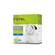 Extractor de Aire para Cocina Rotel 6" 15 W Vidrio/Pared