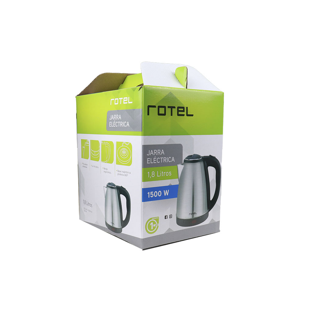 Jarra Eléctrica Rotel 1,8 L 1500 W Acero Inoxidable