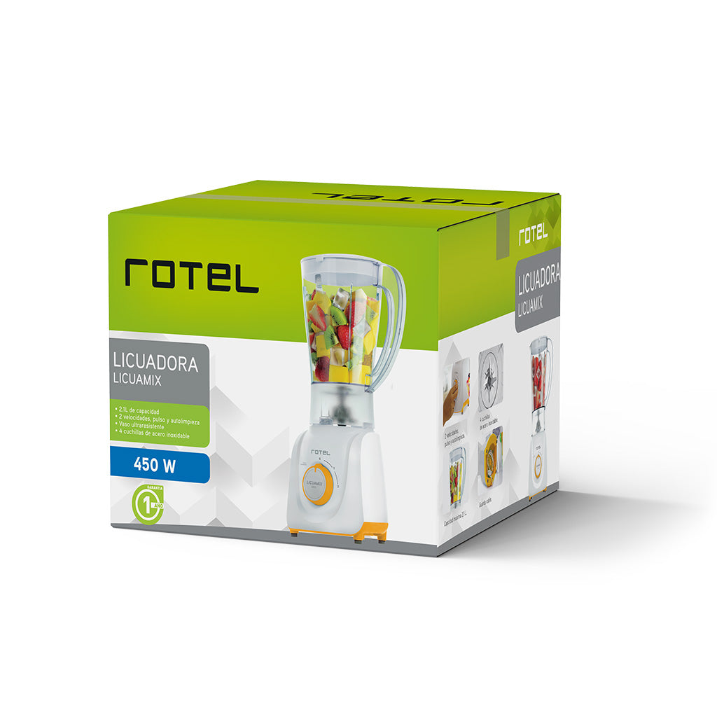 Licuadora Rotel LicuaMix 2,1 L 450 W Blanca