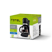 Cafetera de Goteo Rotel 1,2 L 900 W