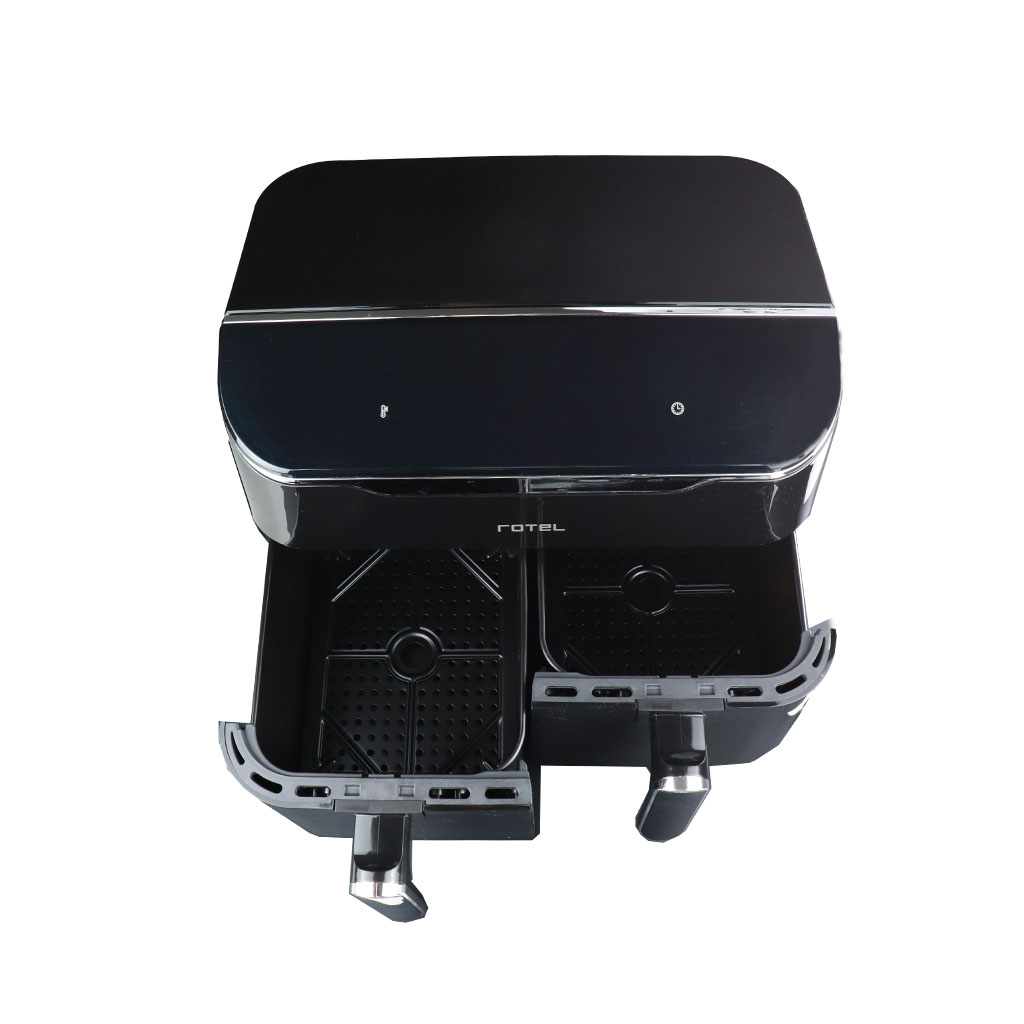Freidora de Aire Dual Digital Rotel 4+4 L 2800 W