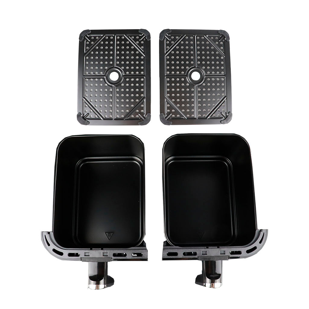 Freidora de Aire Dual Digital Rotel 4+4 L 2800 W
