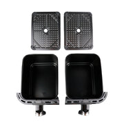 Freidora de Aire Dual Digital Rotel 4+4 L 2800 W