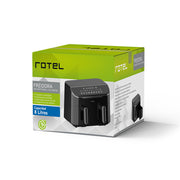 Freidora de Aire Dual Digital Rotel 4+4 L 2800 W