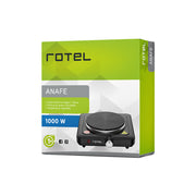 Anafe Eléctrico Rotel 1 Disco 1000 W Negro