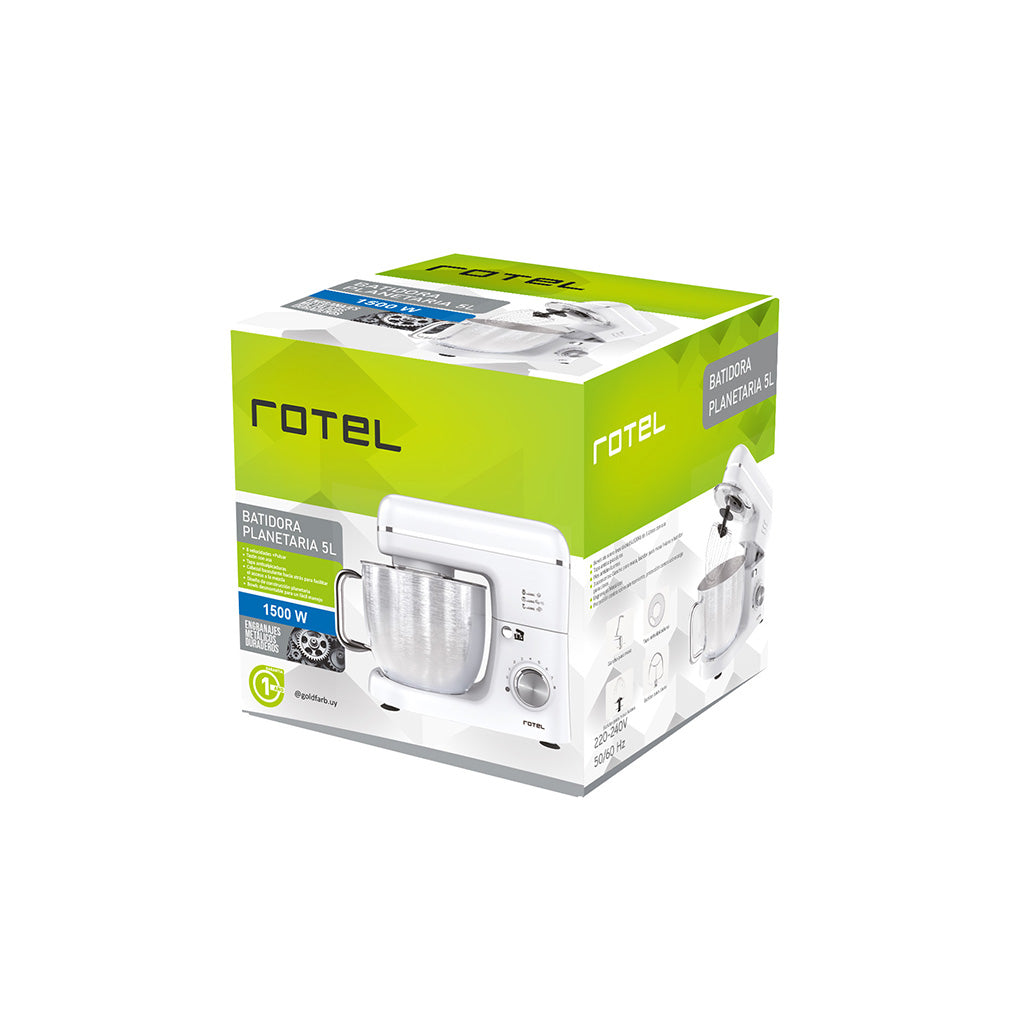 Batidora Planetaria Rotel 1500 W Blanca