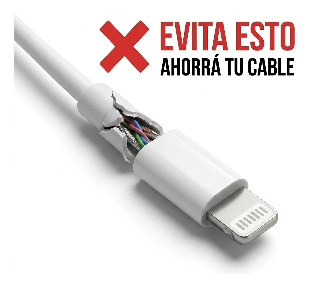 Cargador de Auto 12 V con Cable Lightning – Carga Rápida