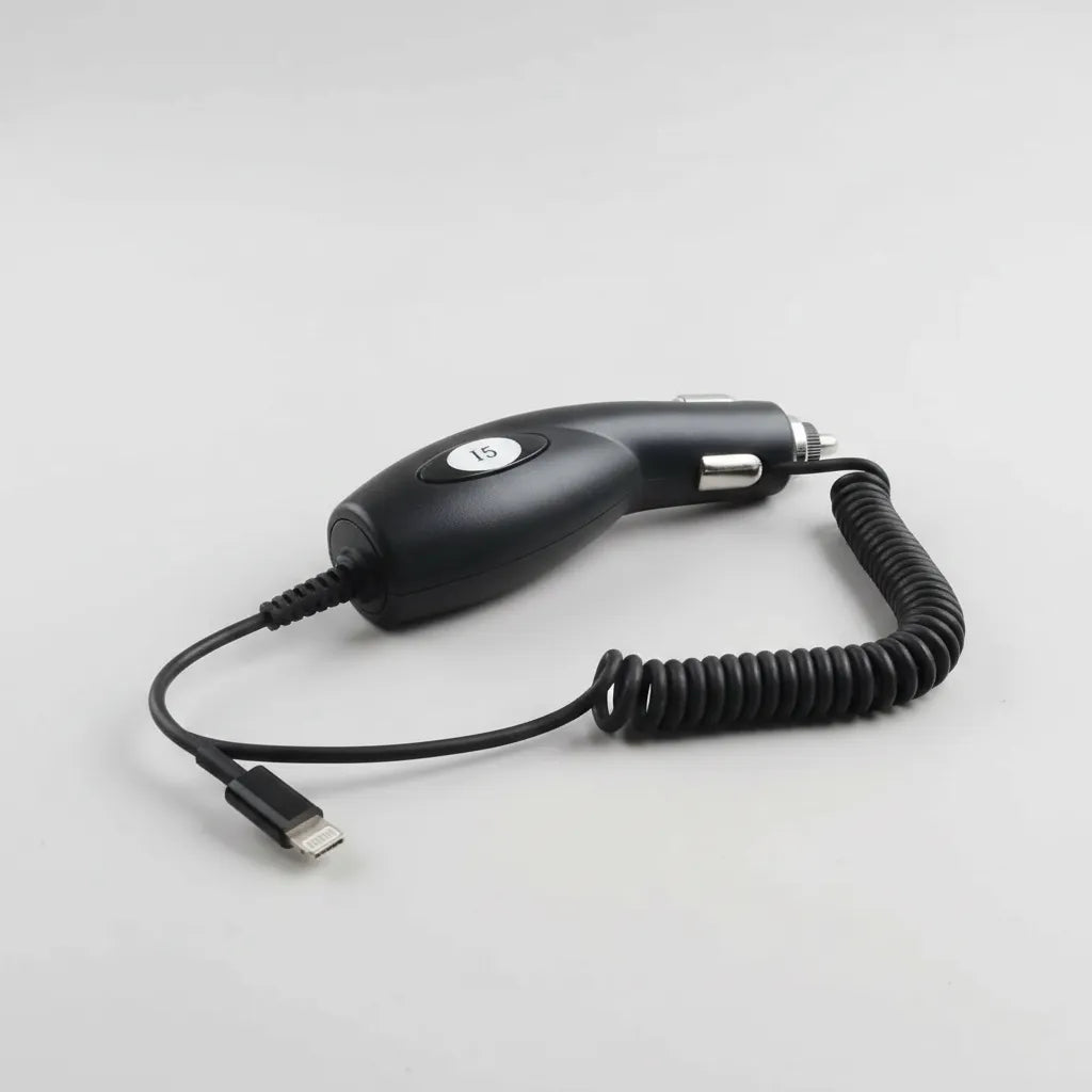 Cargador de Auto 12 V con Cable Lightning – Carga Rápida