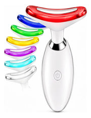 Masajeador Facial LED para Cuello y Papada – Antiarrugas
