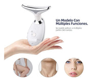 Masajeador Facial LED para Cuello y Papada – Antiarrugas