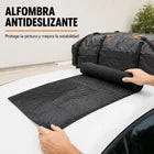 Bolso Portaequipaje Techo Auto Impermeable 558L de Capacidad + Alfombra Antideslizante