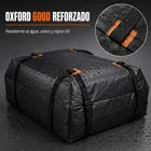 Bolso Portaequipaje Techo Auto Impermeable 558L de Capacidad + Alfombra Antideslizante