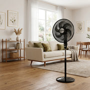 Ventilador de Pie Mallory 150cm Turbo 6 Aspas | 126W Silencioso