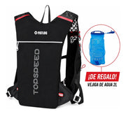 Chaleco Hidratación Running 5L + Vejiga 2L | Trail Running, Trekking y Ciclismo