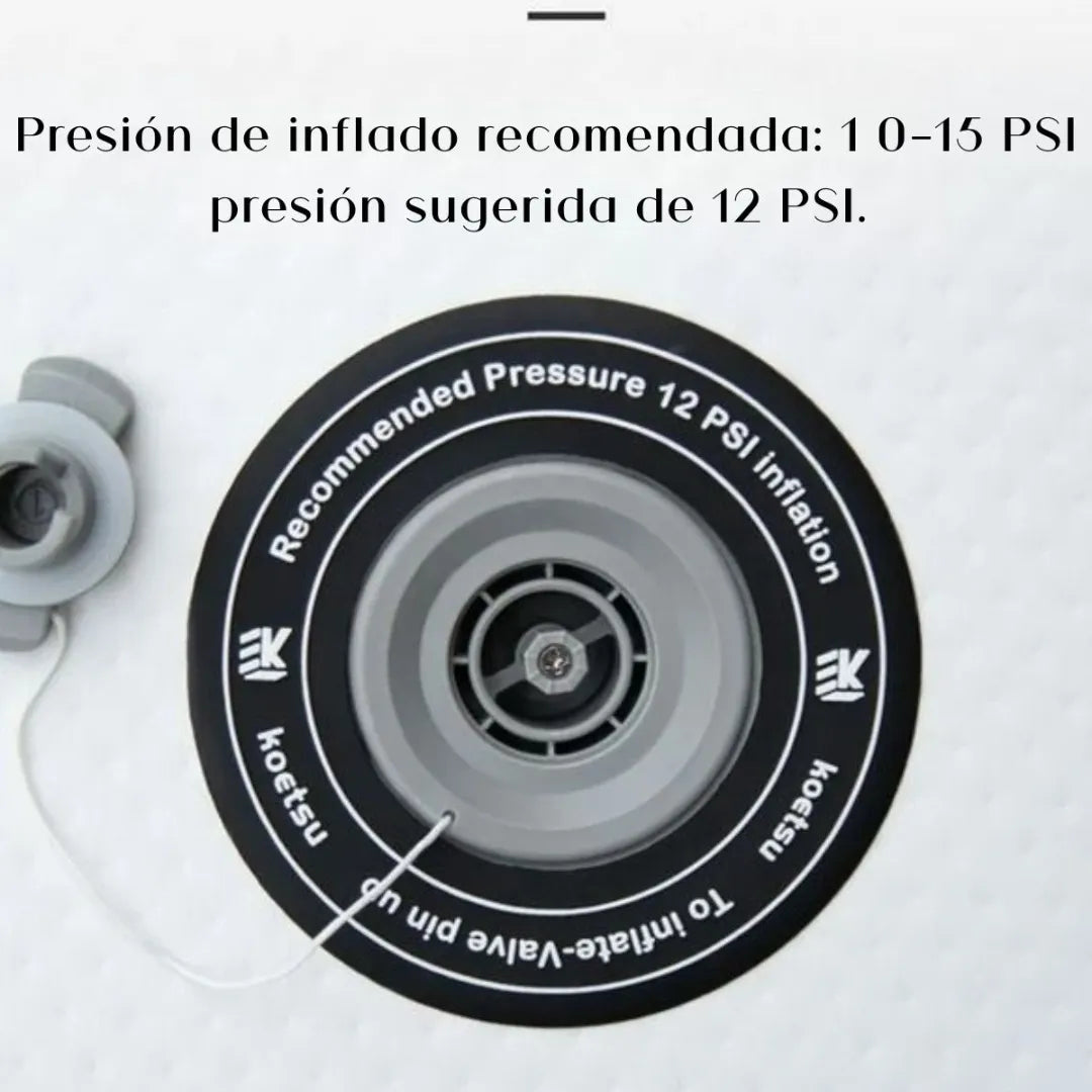 Tabla Paddle Surf Inflable Koetsu 3.20m | Kit Completo con Remo y Mochila