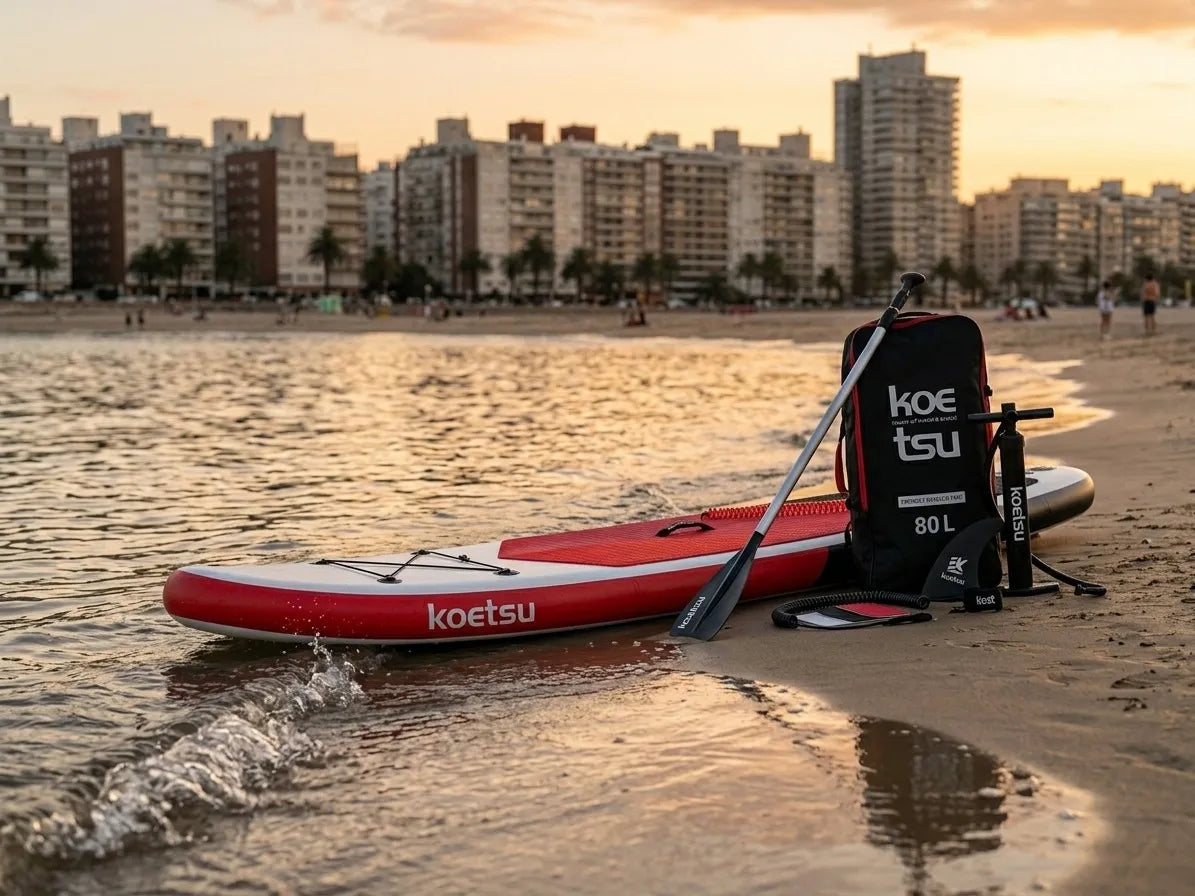 Tabla Paddle Surf Inflable Koetsu 3.20m | Kit Completo con Remo y Mochila
